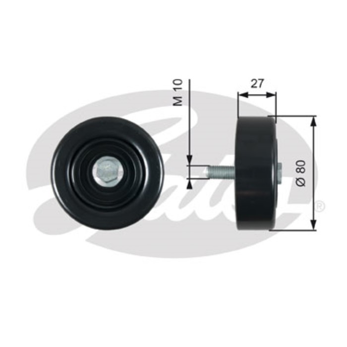 Ролик приводного ремня Gates T39276