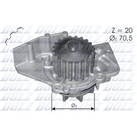 

Насос водяной DOLZ C120