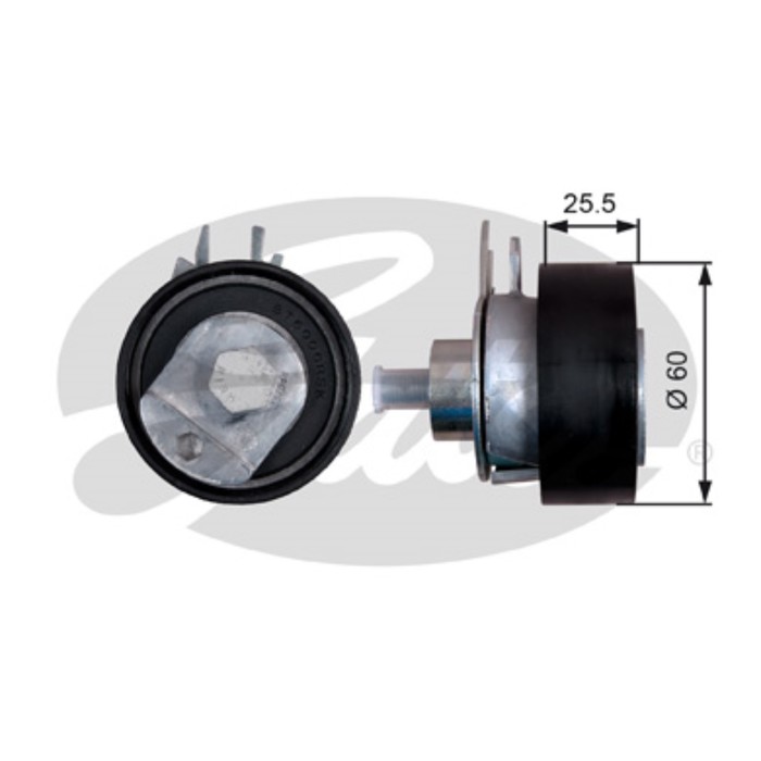 Ролик натяжной ремня ГРМ Gates T43149