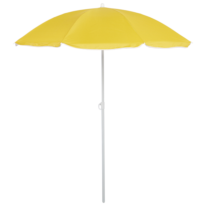Зонт пляжный Классика, d180 cм, h195 см, цвета МИКС