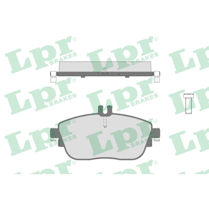 Колодки тормозные дисковые LPR 05P1781