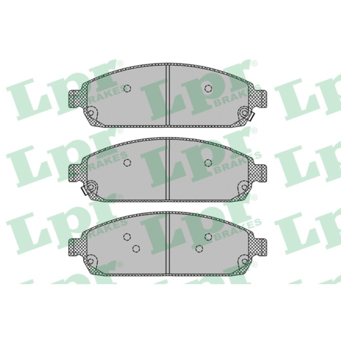 Колодки тормозные дисковые LPR 05P1403