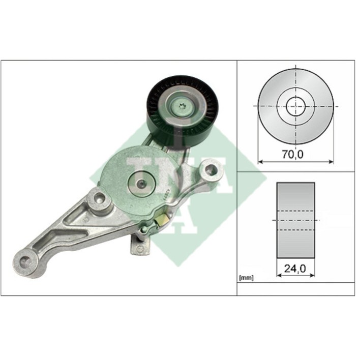 Натяжитель поликлинового ремня INA 534015110