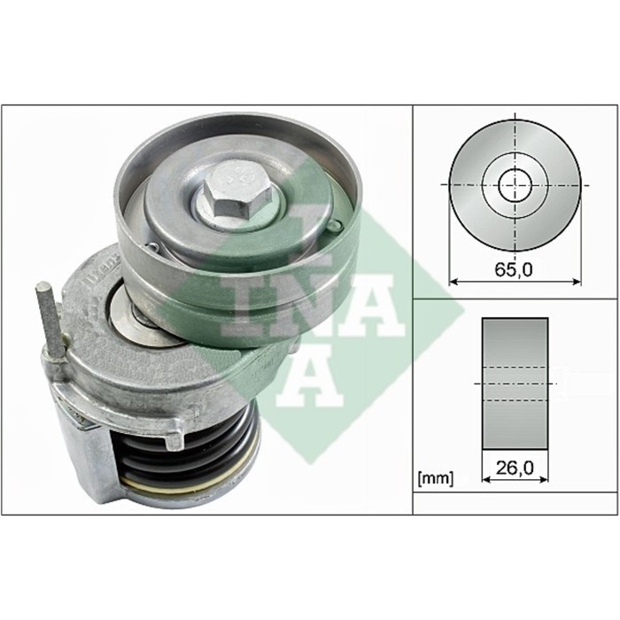 Ролик приводного ремня INA 534034610