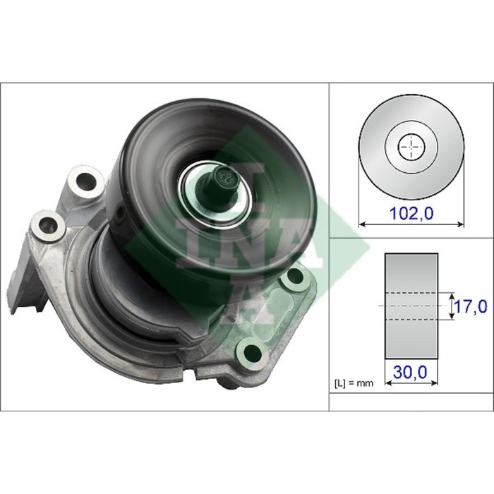 Ролик натяжной приводного ремня  INA 534035010