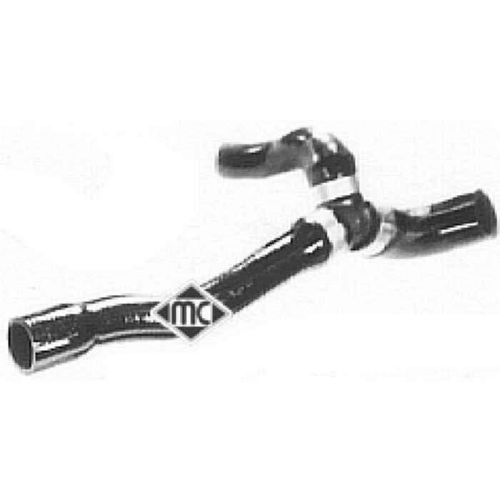 Патрубок радиатора METALCAUCHO 08382