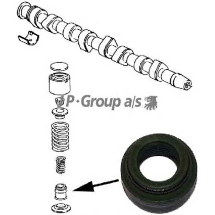 Сальник клапана  JP GROUP 1111352700