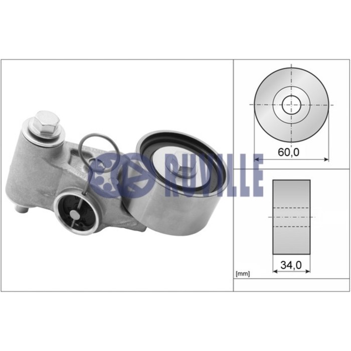 Ролик натяжной ГРМ RUVILLE 58107