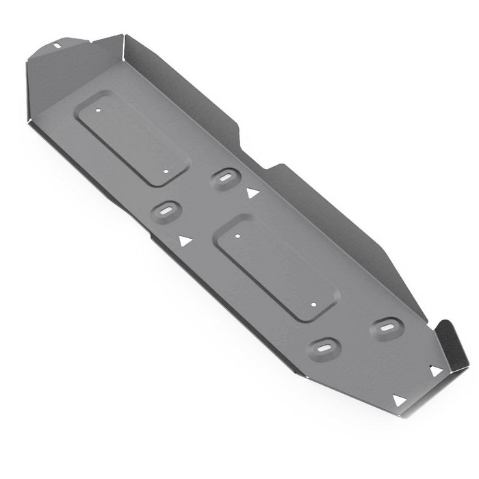 Защита топливного бака Rival для Volkswagen Amarok (V - 2.0d) 2010-2016 2016-, крепеж в комплекте, алюминий 4 мм