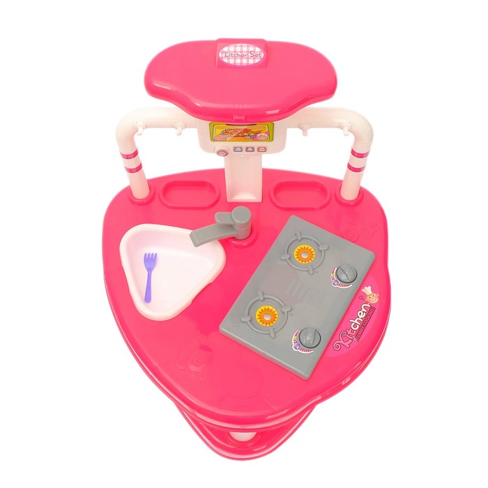 Игровой модуль кухня "Рио", 44 предмета, высота 70,5 см