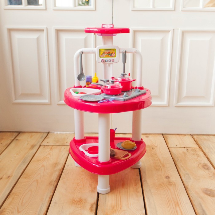 Игровой модуль кухня "Рио", 44 предмета, высота 70,5 см