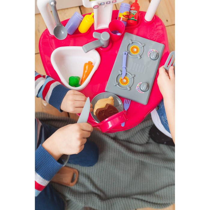 Игровой модуль кухня "Рио", 44 предмета, высота 70,5 см