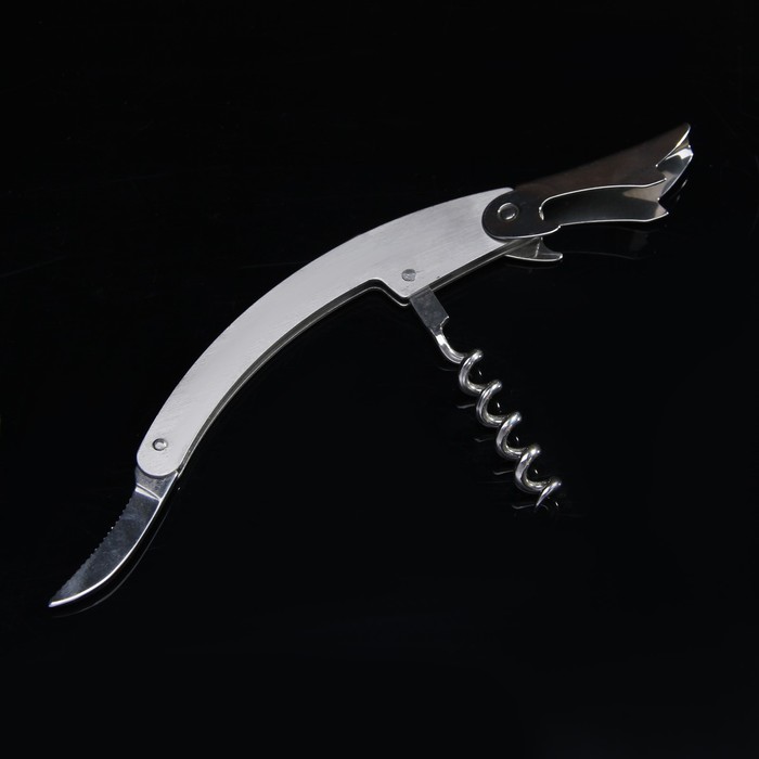 Набор для вина 5 предметов: компас-бар, штопор, пробка, кольцо, каплеуловитель