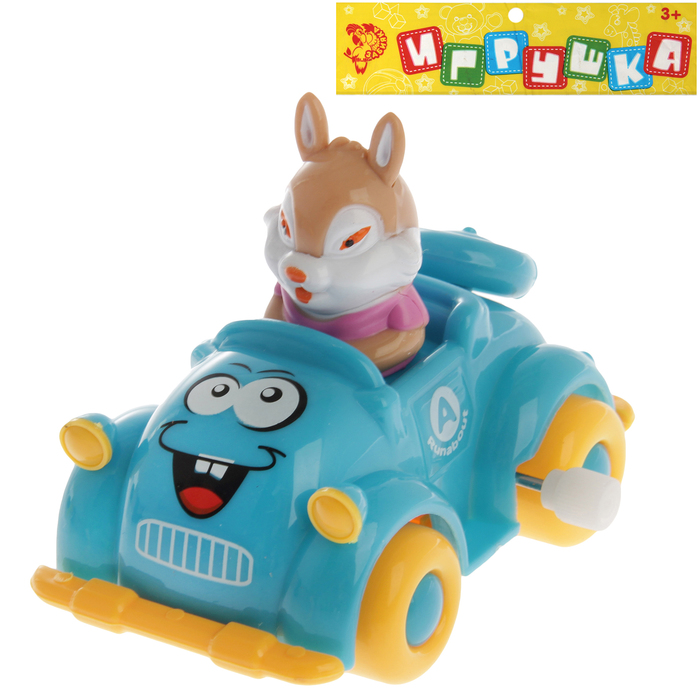 Игрушка заводная "Ушастые гонки", МИКС