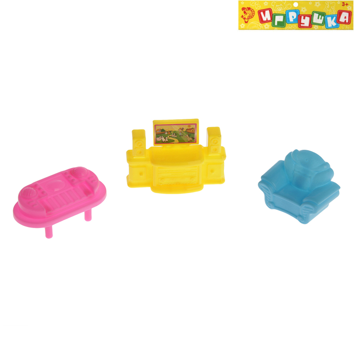 Набор мебели для кукол "Уютный дом", МИКС