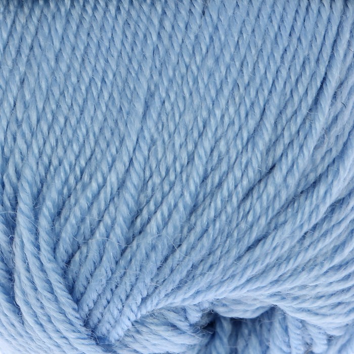 Пряжа "Bianca Baby lux" 40% шерсть, 60% акрил 150м/50гр (355 голубой)