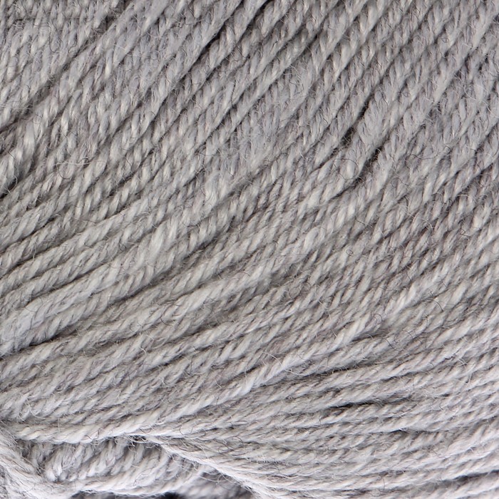 Пряжа "Bianca Baby lux" 40% шерсть, 60% акрил 150м/50гр (364 серый)