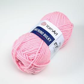 

Пряжа "Merino bulky" 25% шерсть 75% акрил 100м/100гр (217 розовый)