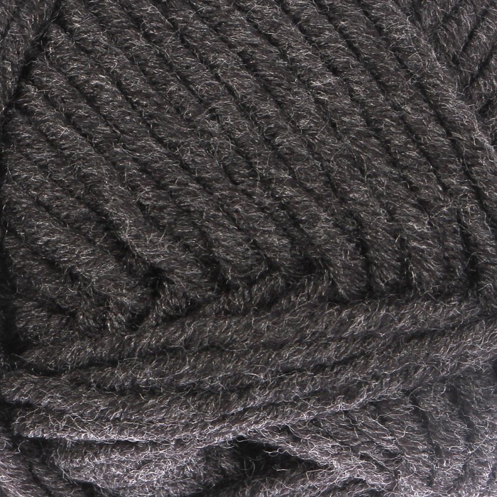 Пряжа "Merino bulky" 30% шерсть 70% акрил 100м/100гр (359 антрацит)