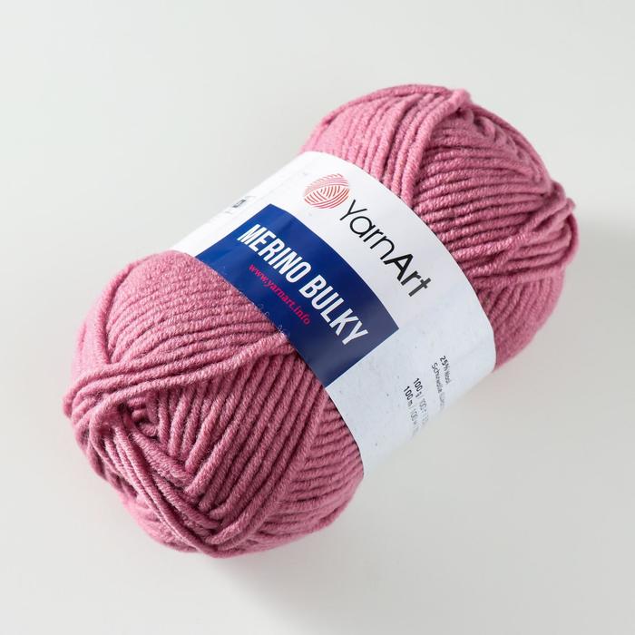 

Пряжа "Merino bulky" 25% шерсть 75% акрил 100м/100гр (3017 клевер)