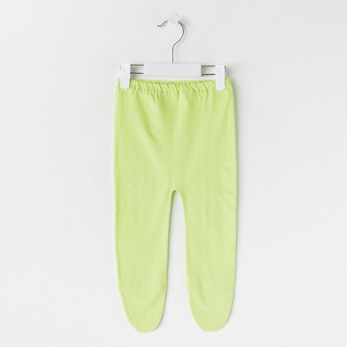 Ползунки для мальчика, рост 74 см, цвет салатовый ПО802_М