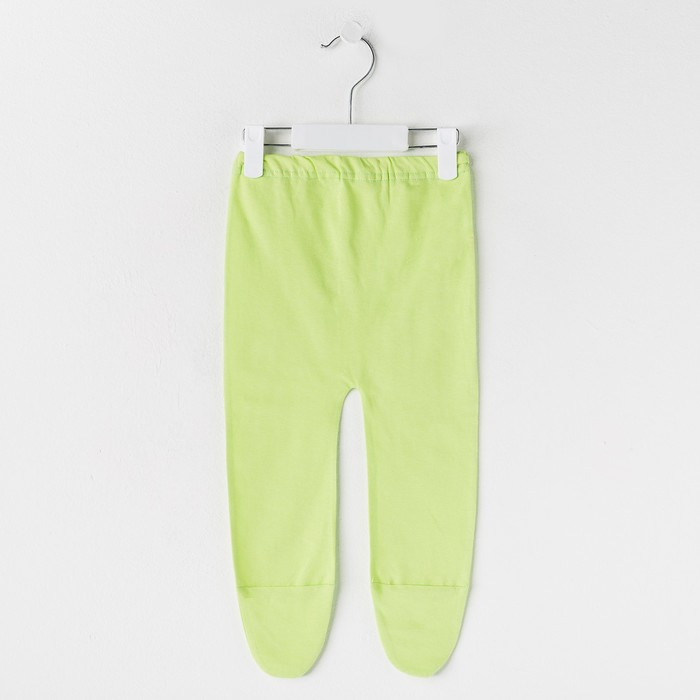 Ползунки для мальчика, рост 74 см, цвет салатовый ПО802_М