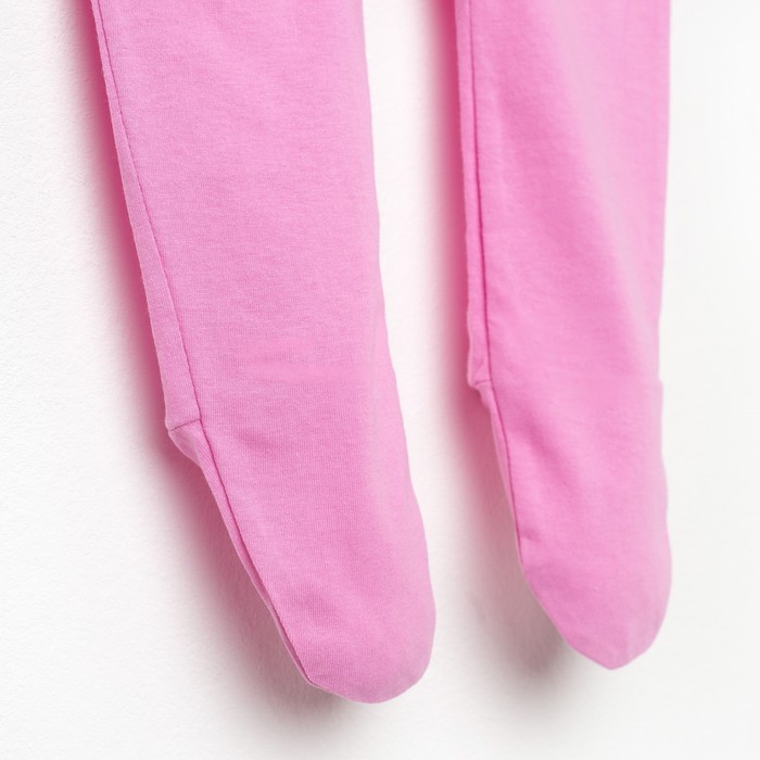 Ползунки для девочки, рост 74 см, цвет розовый ПО802_М