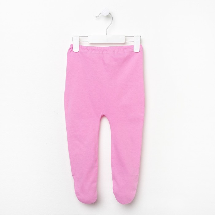 Ползунки для девочки, рост 80 см, цвет розовый ПО802_М