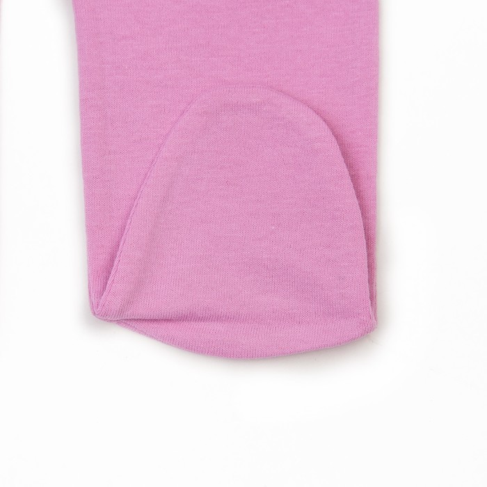 Ползунки для девочки, рост 80 см, цвет розовый ПО802_М