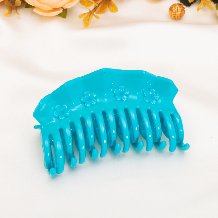 Краб для волос "Фортуна" 8,5 см, яркий, микс