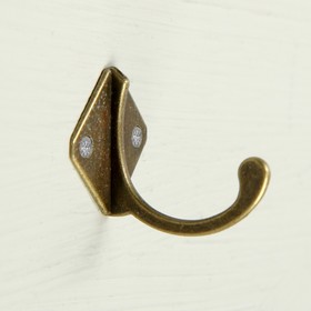 Крючок мебельный VINTAGE 003, цвет бронза