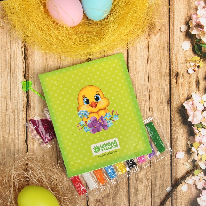 Фреска-открытка "Светлой Пасхи"