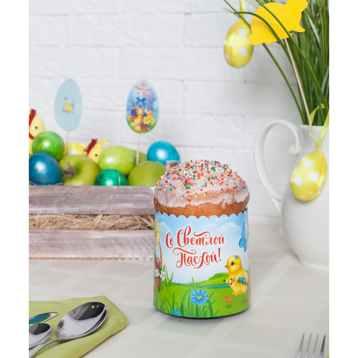 Ободок для пасхального кулича "Природа"