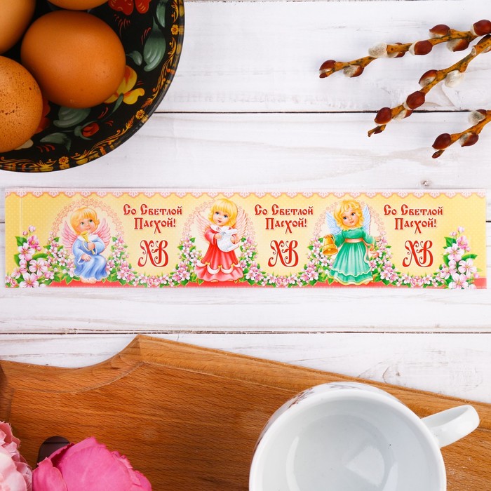 Ободок для пасхального кулича "Ангелы"