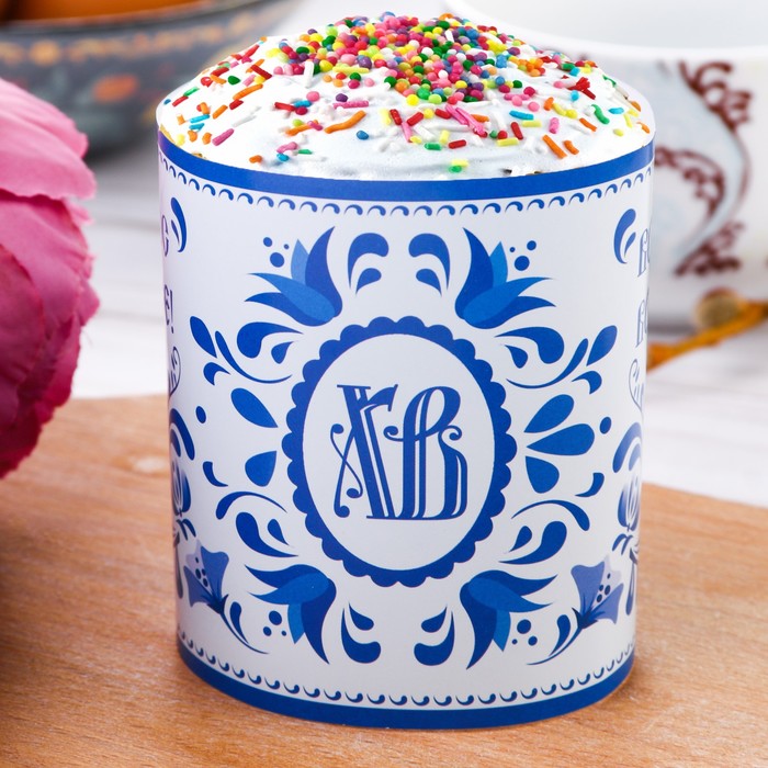 Ободок для пасхального кулича "Орнаментальная"