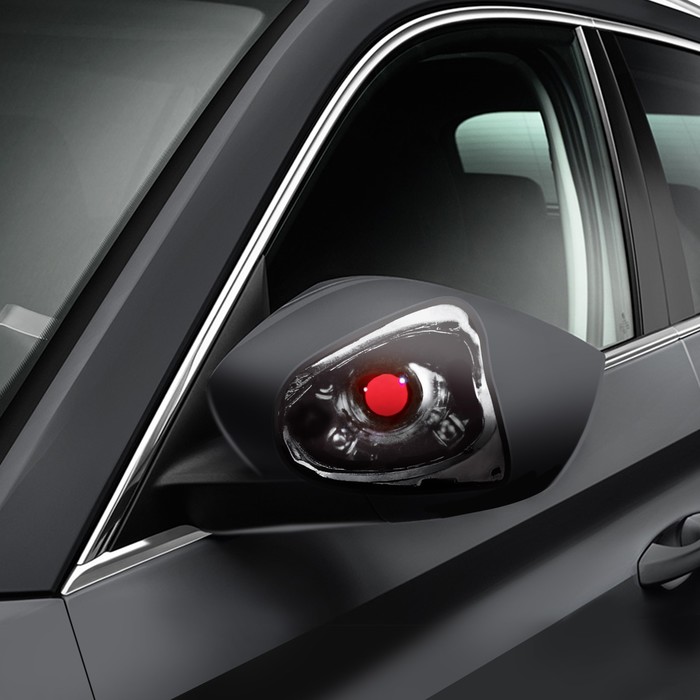 Набор наклеек на авто "Робот", 2 шт.