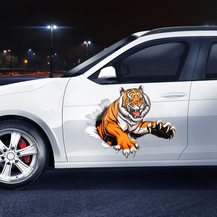 Наклейка на авто "Тигр", 51 х 51 см