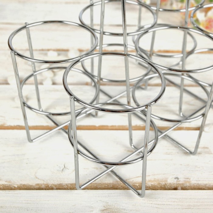 Подставка для бутылок на 6 предметов