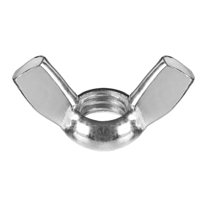 Гайка барашковая DIN 315, "ЗУБР", M5, оцинкованная, в упаковке 5 кг