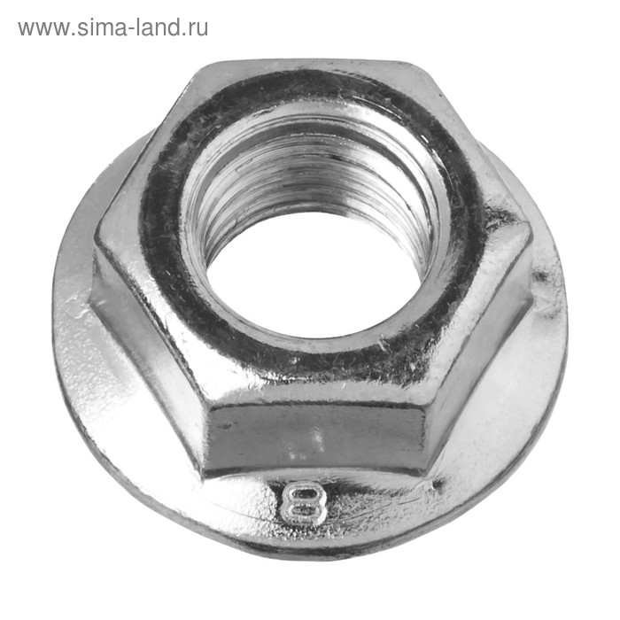 

Гайка ЗУБР, с фланцем, DIN6923, оцинкованная, М14, 5 кг