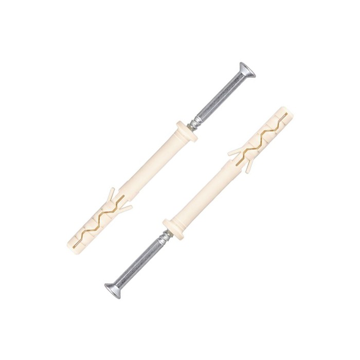 Дюбель-гвоздь "ЗУБР Профессионал", 8 x 120 мм, потайной бортик, нейлон., в упаковке 50 шт.