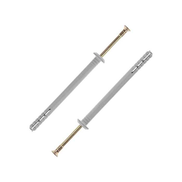 Дюбель-гвоздь &quot;ЗУБР Мастер&quot;, 6 x 60 мм, грибовидный бортик, полипропилен., 90 шт.