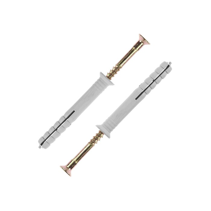 Дюбель-гвоздь "ЗУБР Мастер", 8 x 60 мм, потайной бортик, полипропилен., 1050 шт.