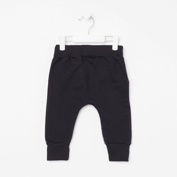 Брюки для мальчика, рост 86 см, цвет красный/карбон милитари Бр-194_М