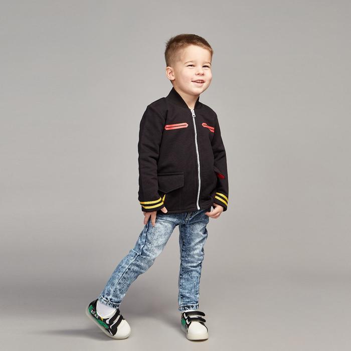 Куртка для мальчика, рост 104 см, цвет чёрный Кр-223