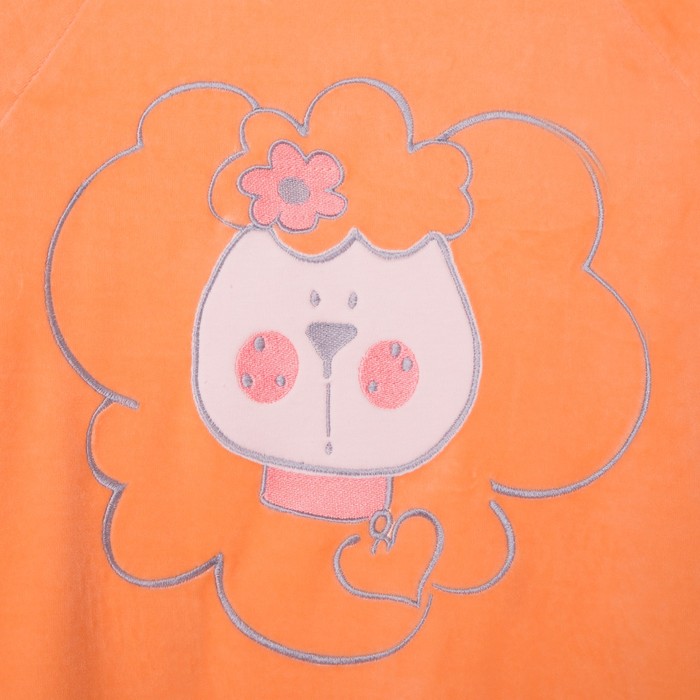 Комплект женский (джемпер, брюки), цвет оранжевый, размер 48, рост 158-164