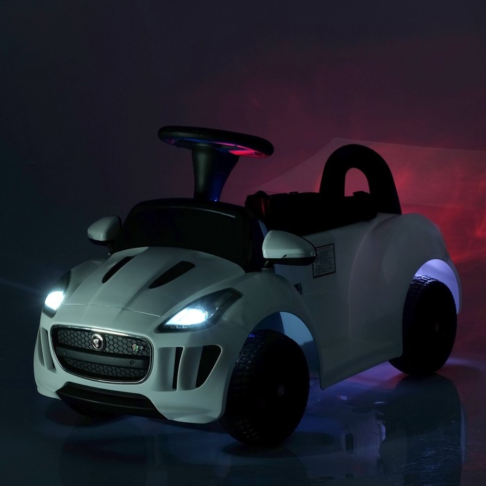 Электромобиль JAGUAR F-TYPE, цвет белый