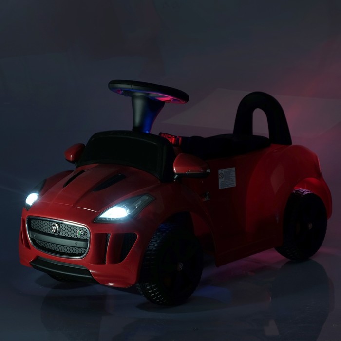 Электромобиль JAGUAR F-TYPE, цвет красный
