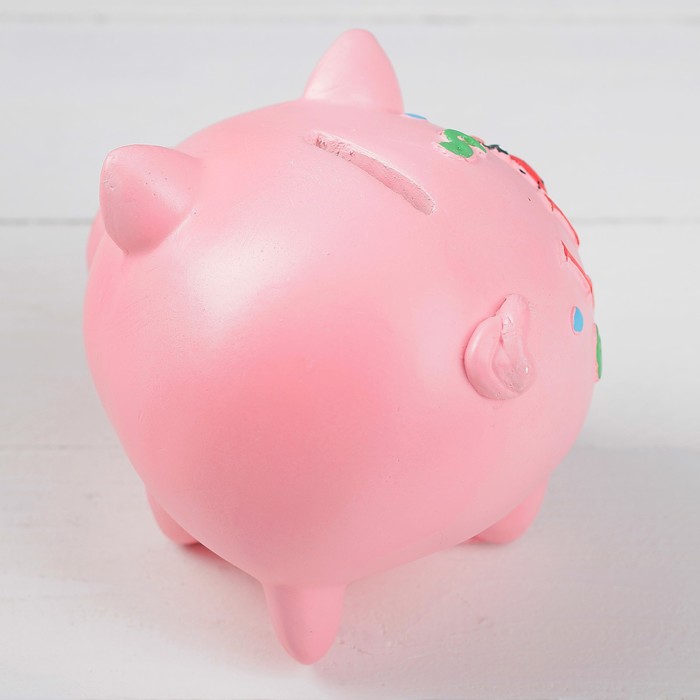 Копилка "Свинка I LOVE YOU" 13х16см