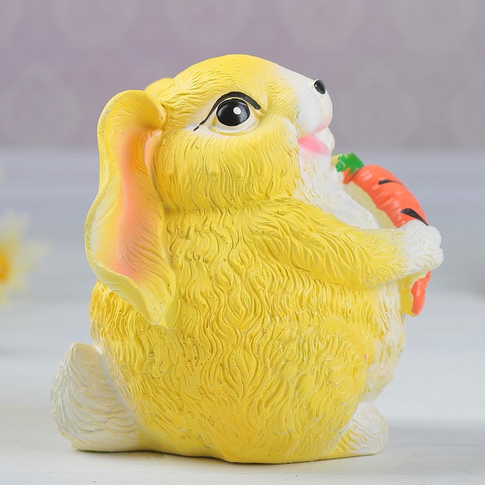 Копилка "Кролик средний" 13см МИКС